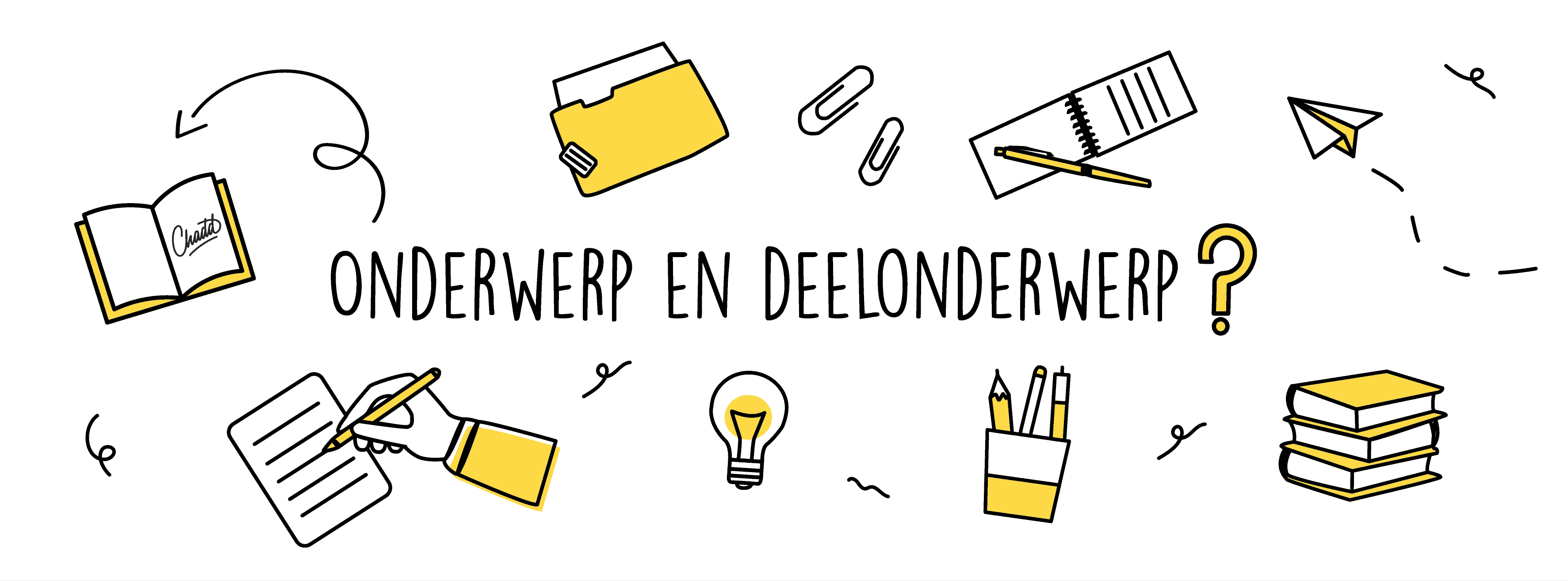 Onderwerp en deelonderwerp