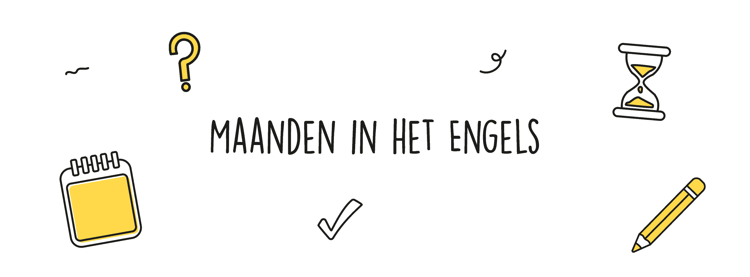 Maanden in het Engels