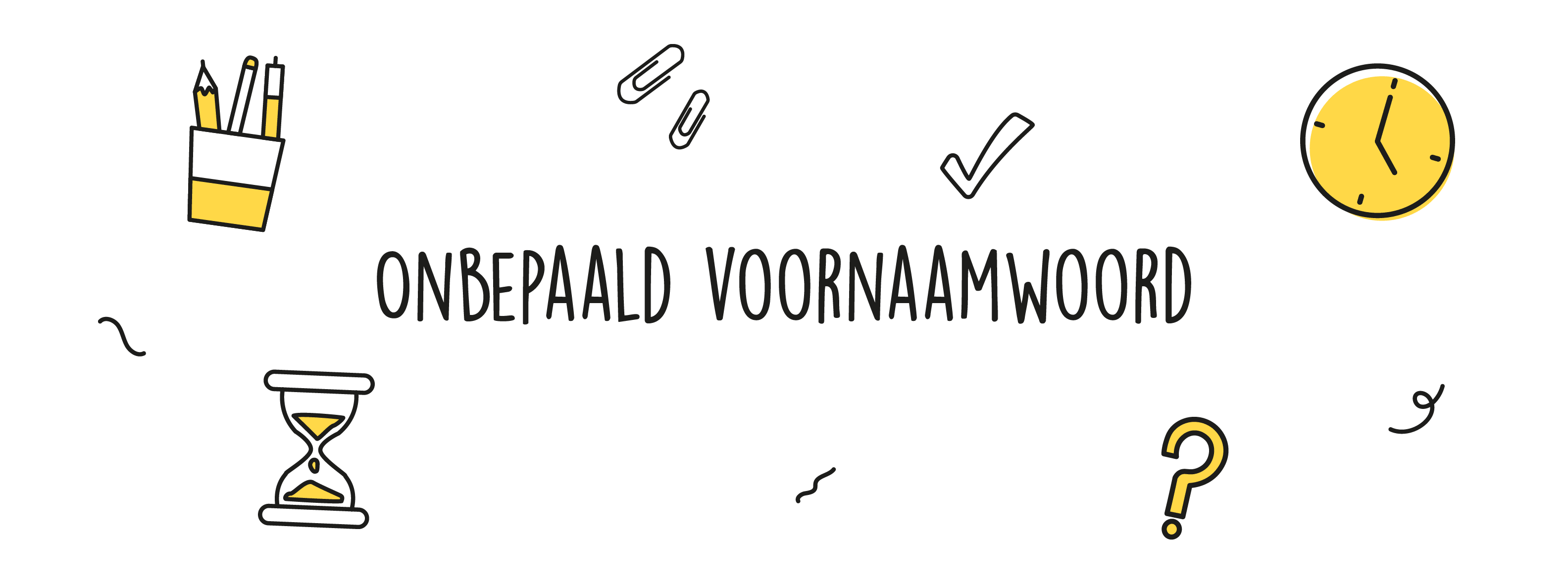 Onbepaald voornaamwoord