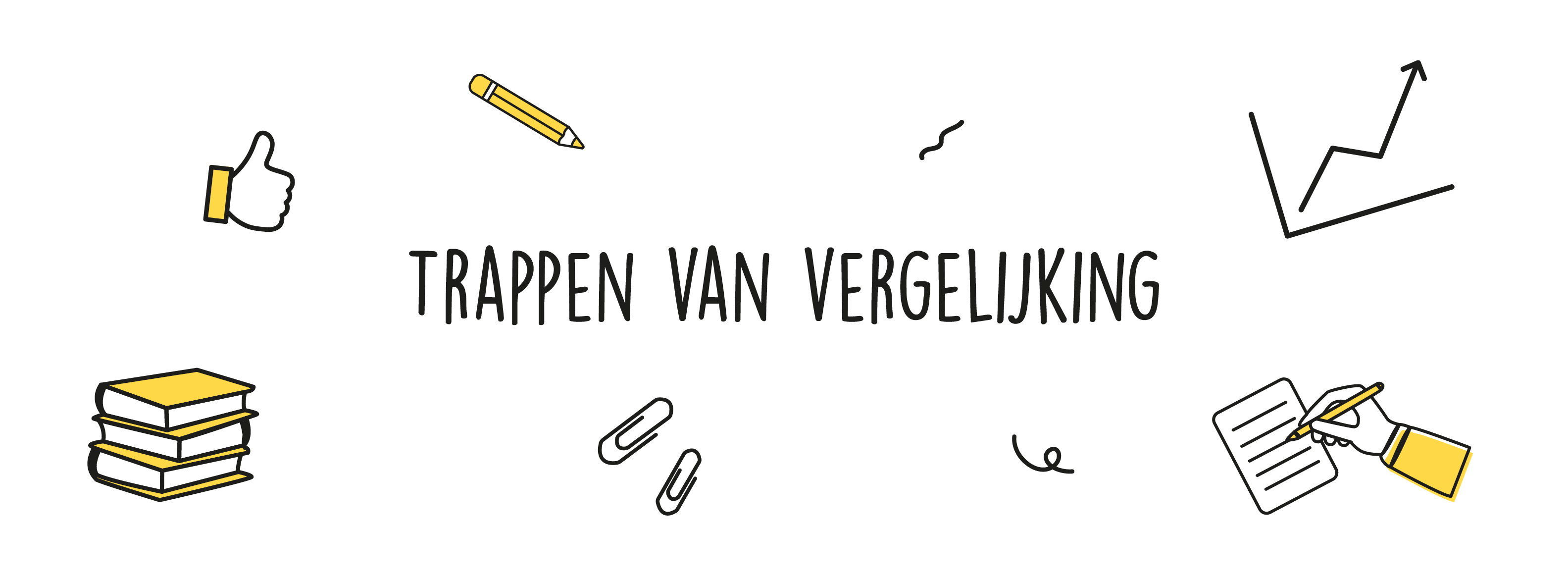 Trappen van vergelijking