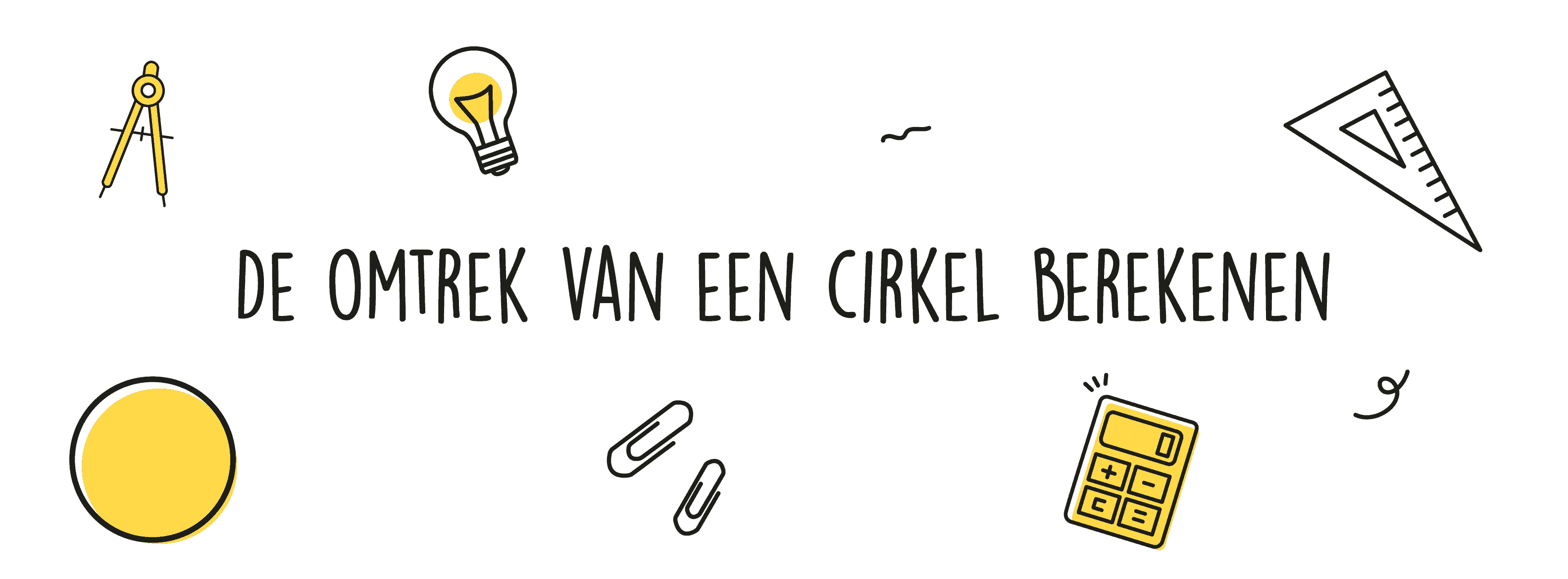 Omtrek van een cirkel berekenen