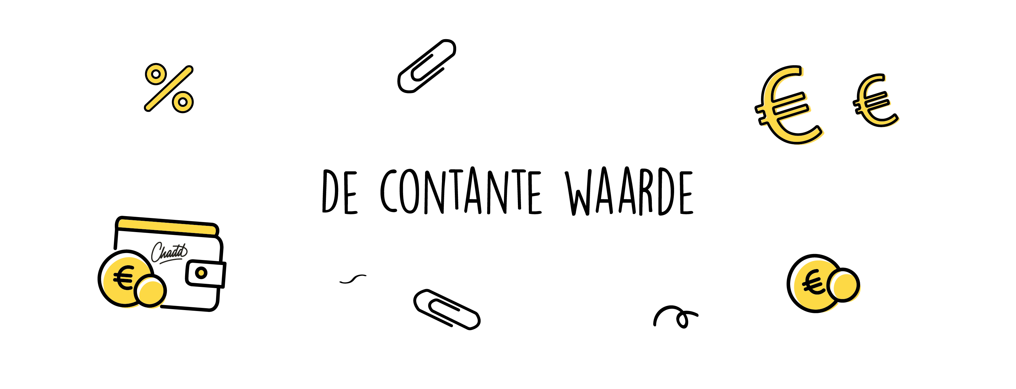 de contante waarde