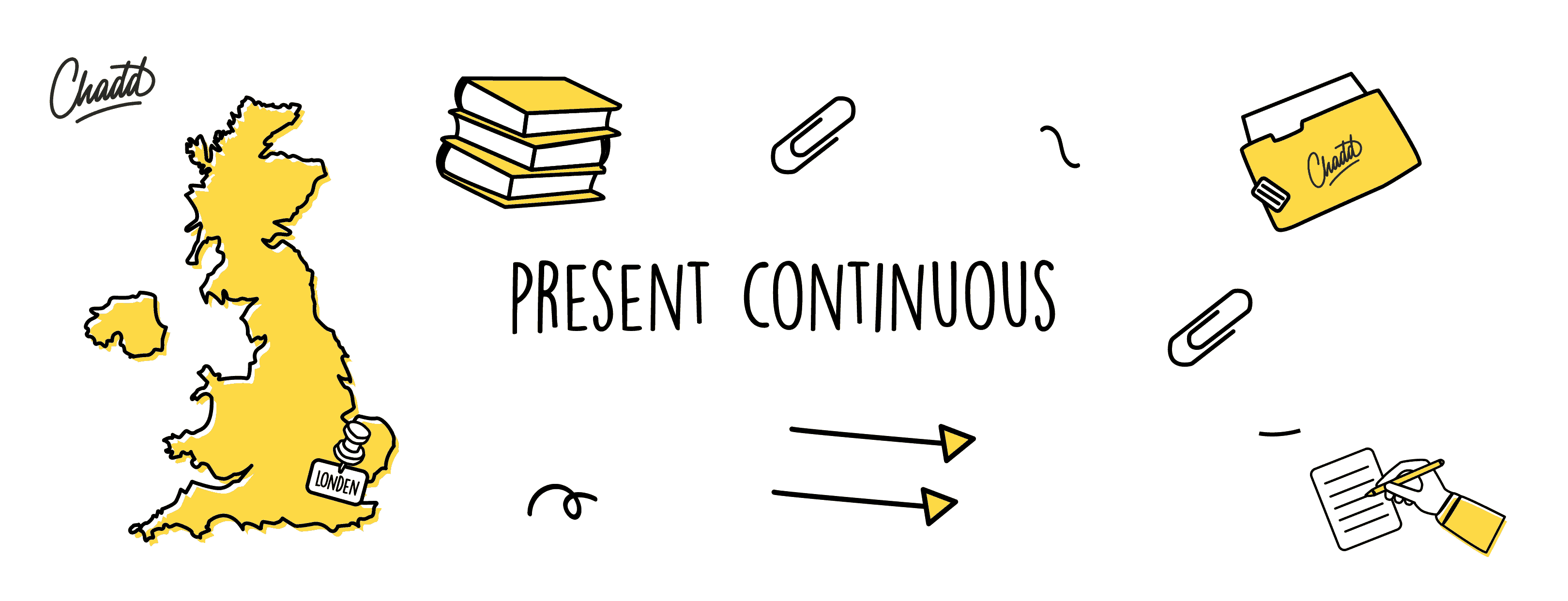 present continuous