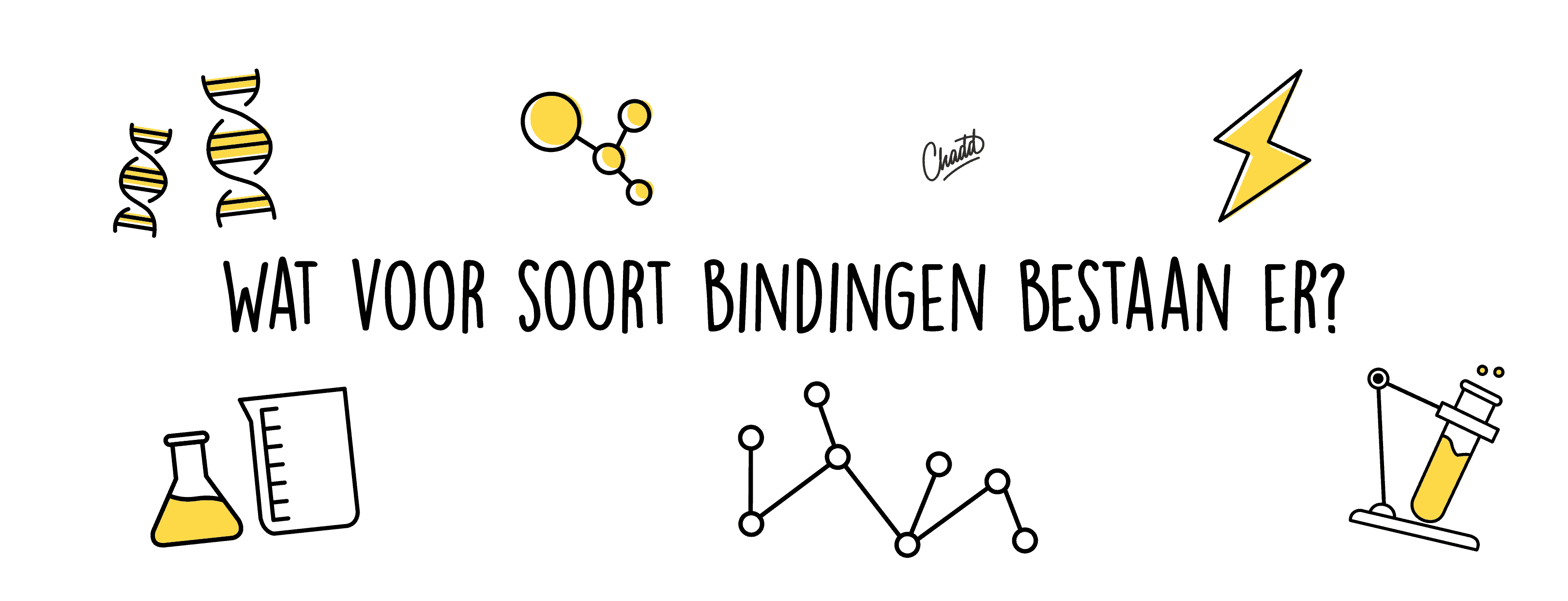 Wat voor soort bindingen bestaan er