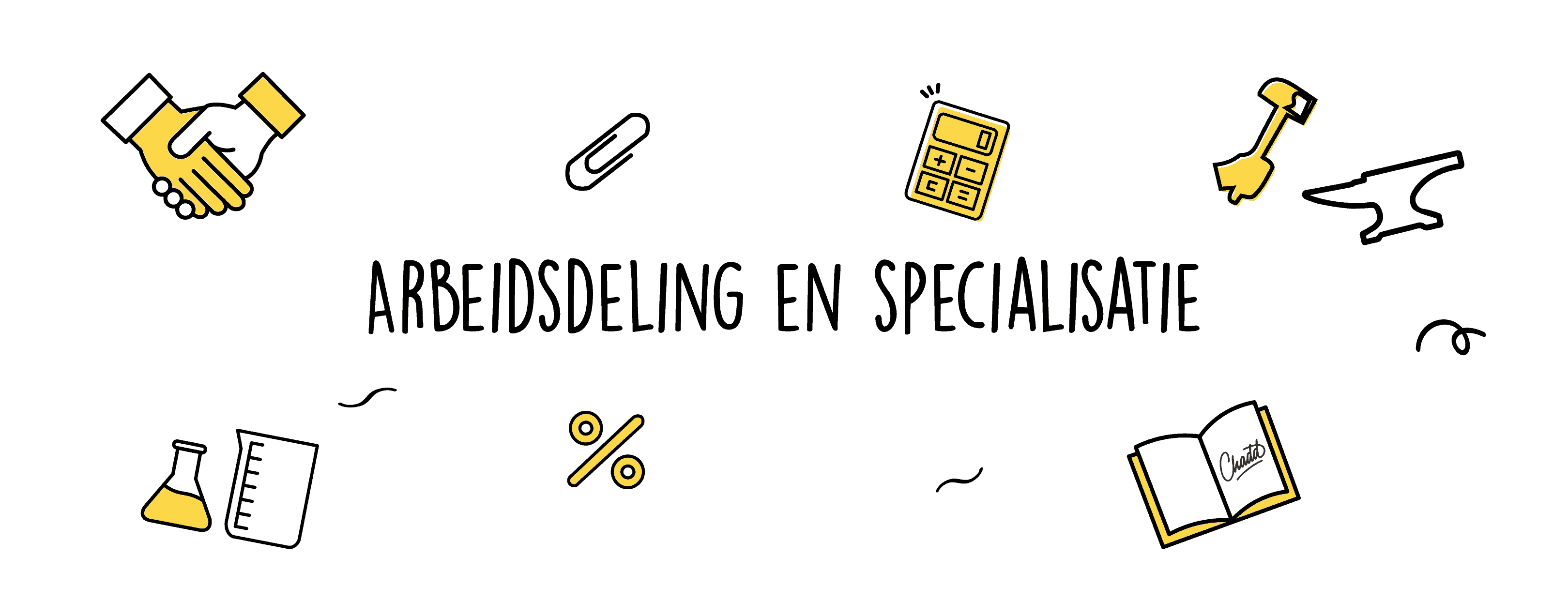 arbeidsdeling en specialisatie