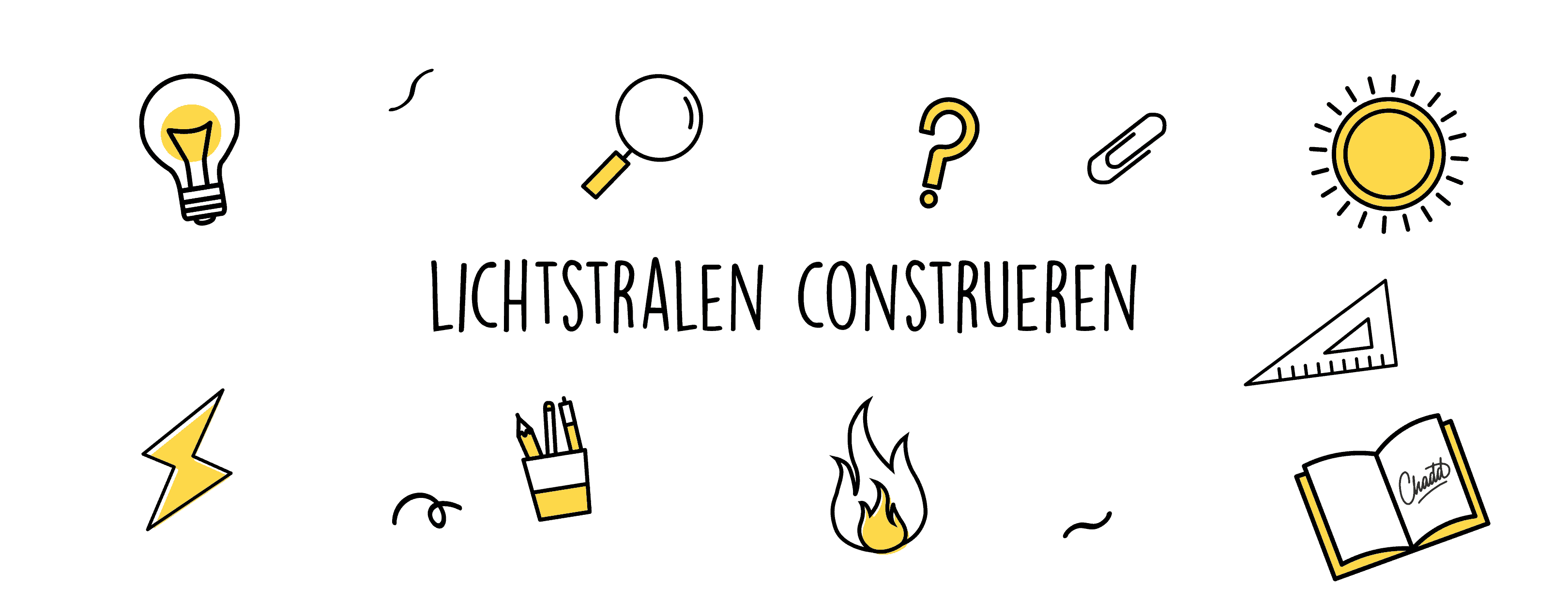 lichtstralen construeren