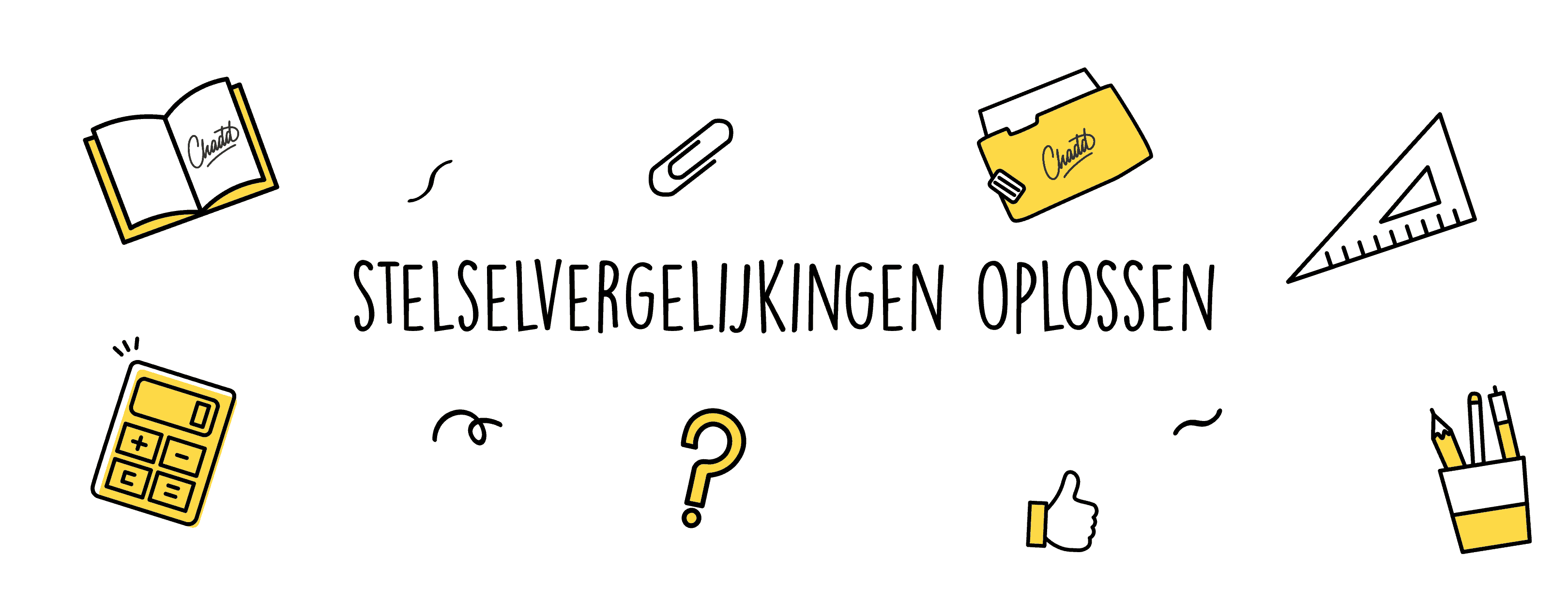 stelselvergelijking oplossen