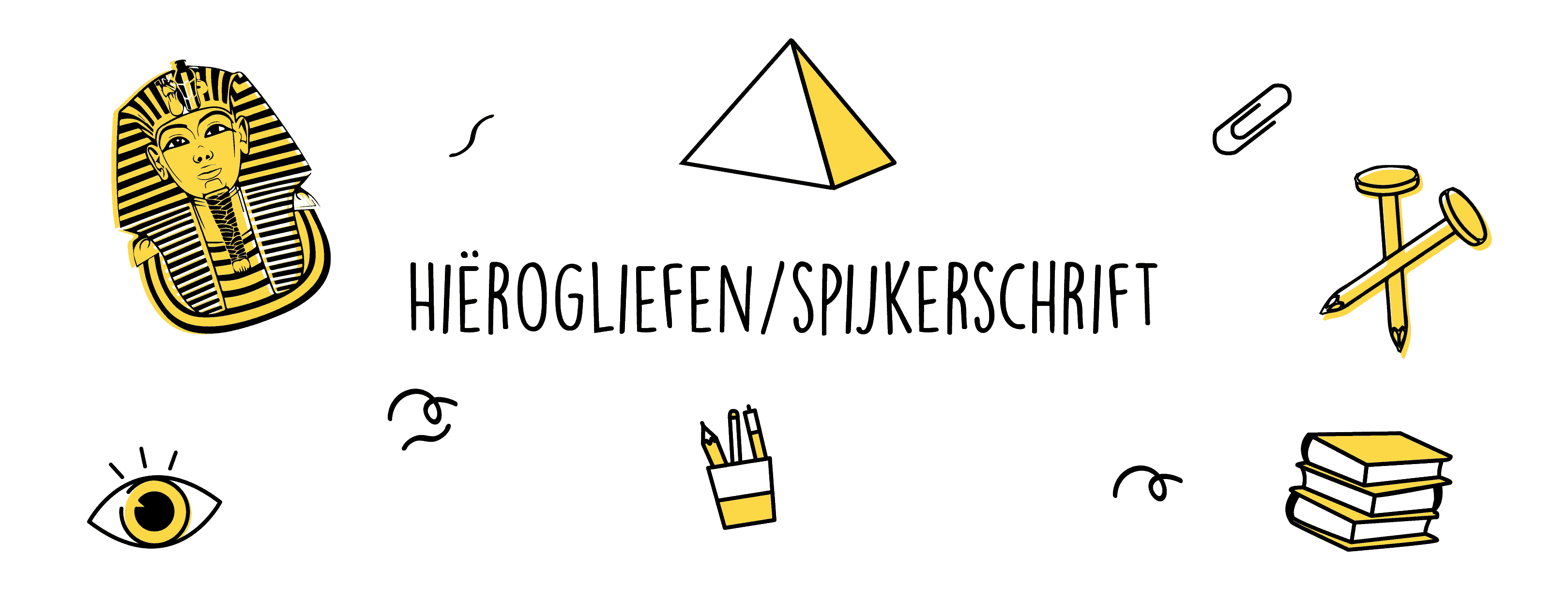 hiërogliefen en spijkerschrift