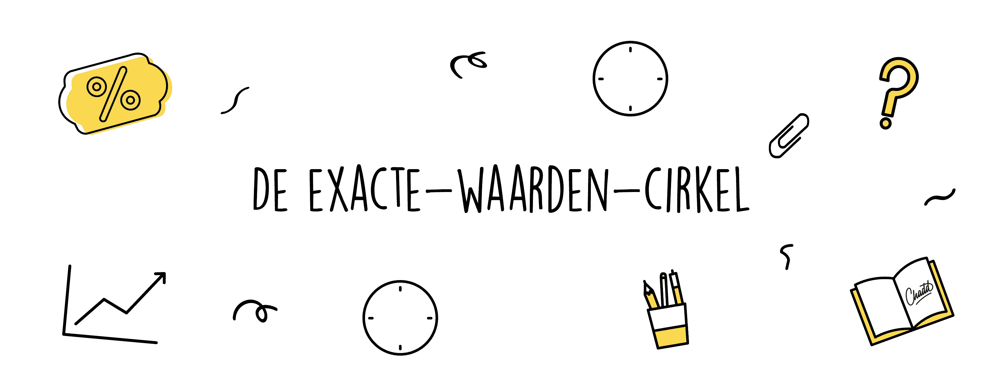 de exacte waarden cirkel