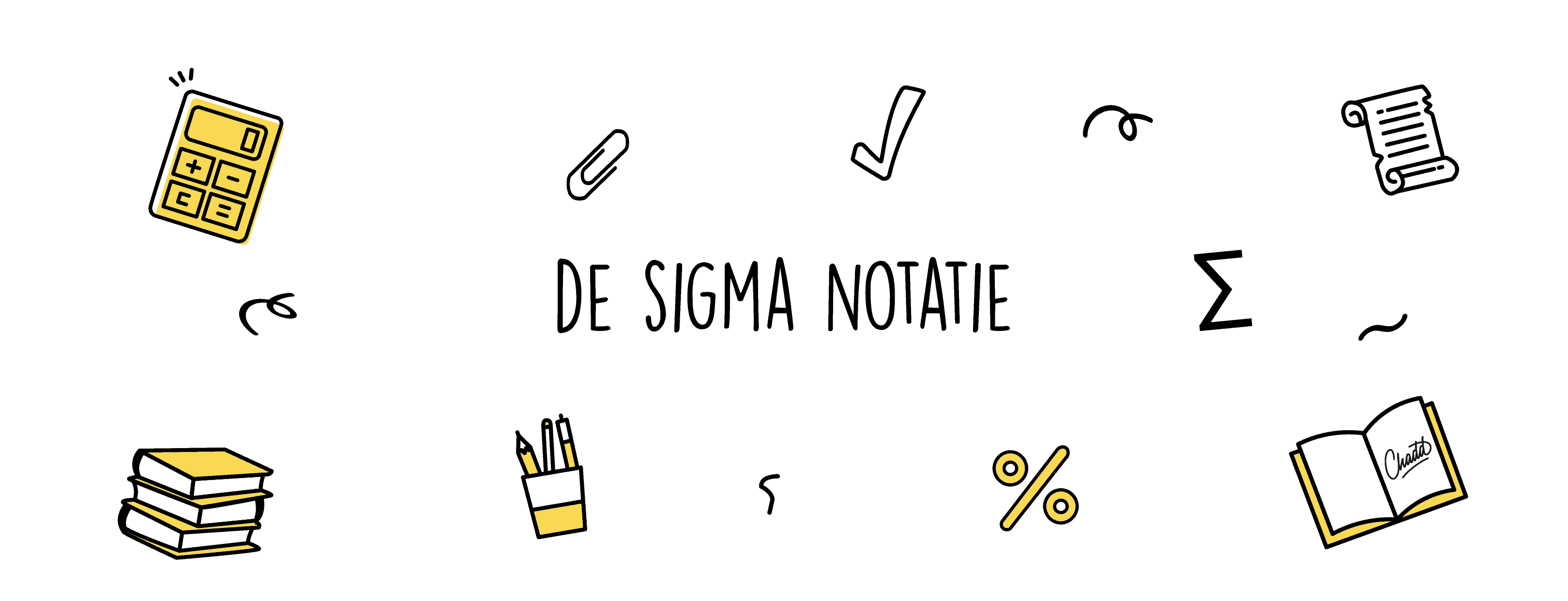 de sigma notatie