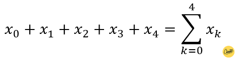 de sigma notatie