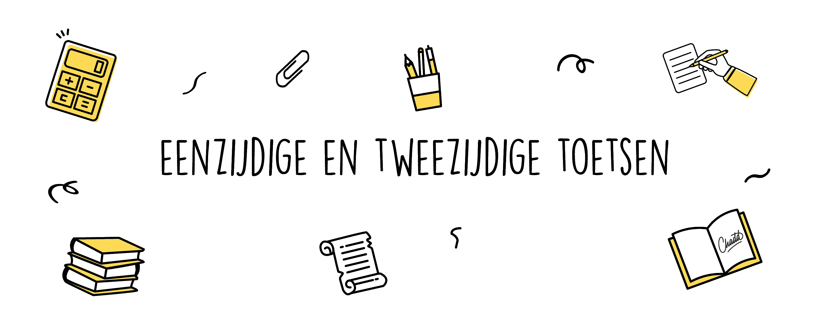 eenzijdige en tweezijdige toetsen