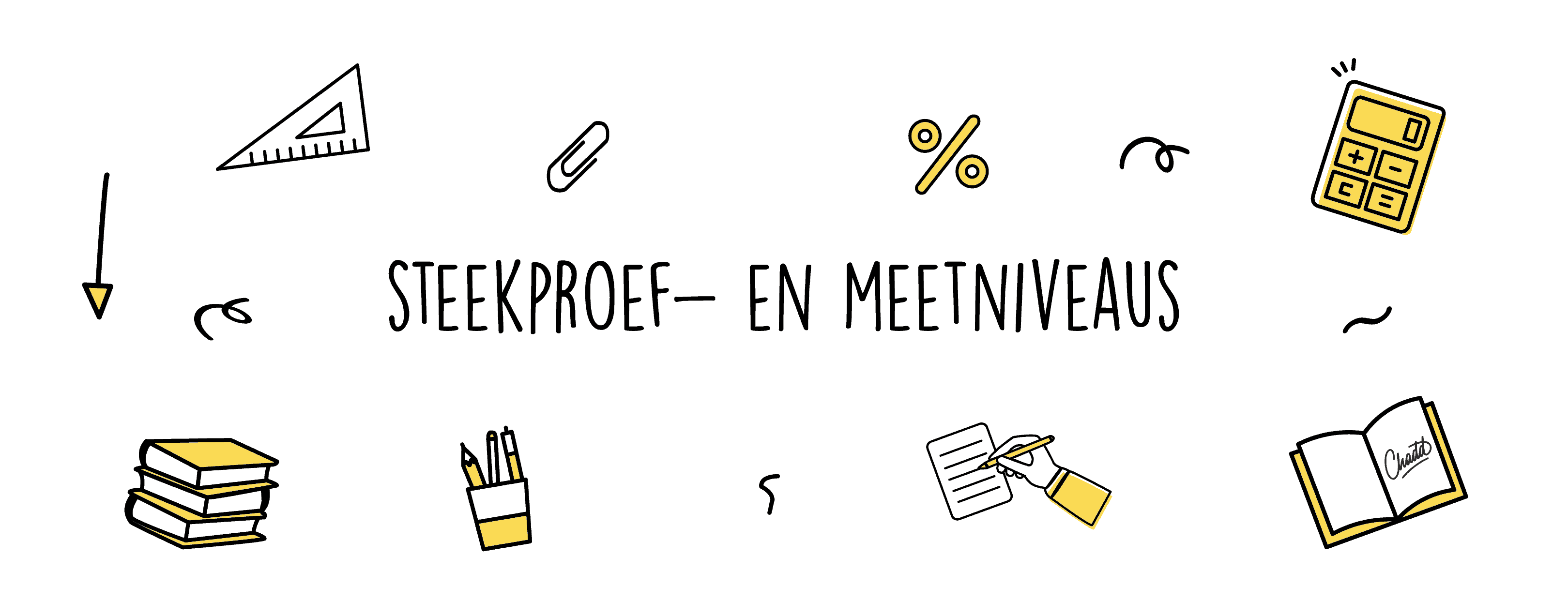 steekproef- en meetniveaus