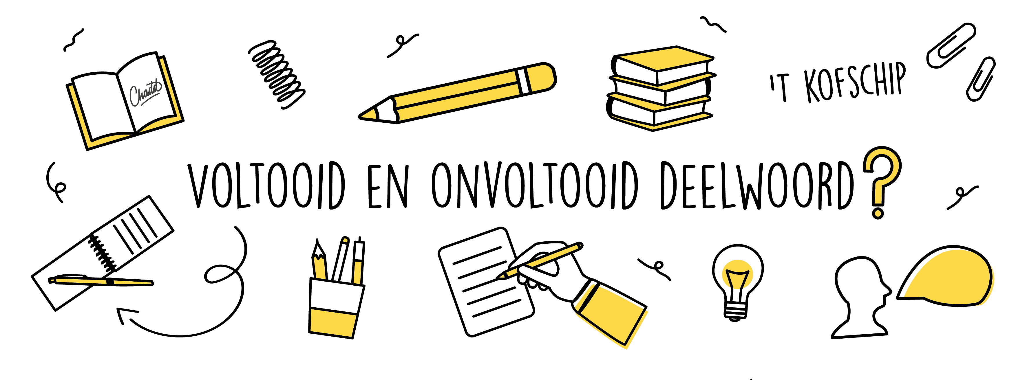 voltooid en onvoltooid deelwoord