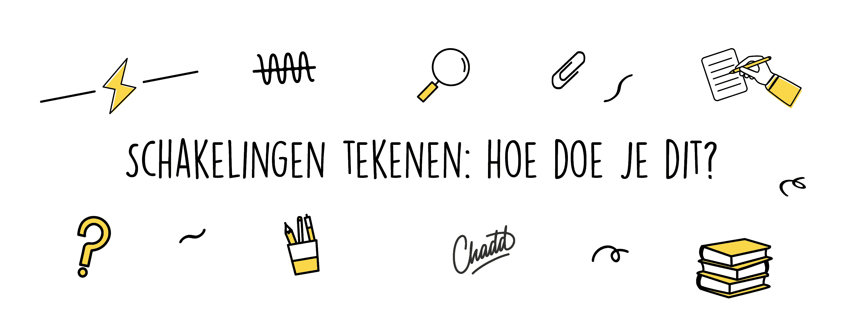 schakelingen tekenen hoe doe je dit